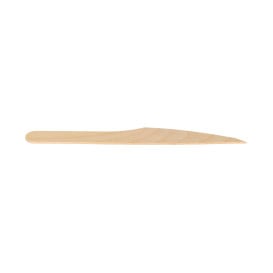 Coltello di Legno Usa e Getta 16,5cm (25 Pezzi)