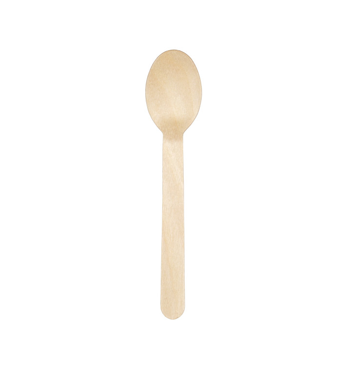 Cucchiaio di Legno Usa e Getta 16cm (1.000 Pezzi) Cucchiaio di Legno Usa e Getta 16cm (1.000 Pezzi)