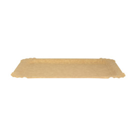 Vassoio di Carta Kraft "Flower" 18x24cm 345g/m² (750 Pezzi)