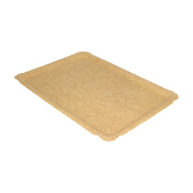 Vassoio di Carta Kraft "Flower" 25x34cm 390g/m² (50 Pezzi)