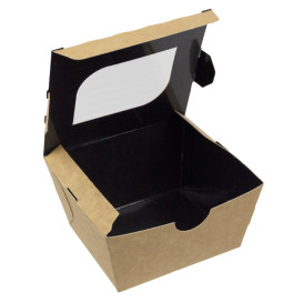 Contenitore di Carta Premium 11x10x5,5cm 400ml (10 Pezzi)