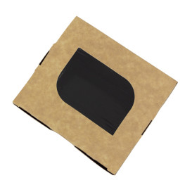 Contenitore di Carta Premium 11x10x5,5cm 400ml (10 Pezzi)