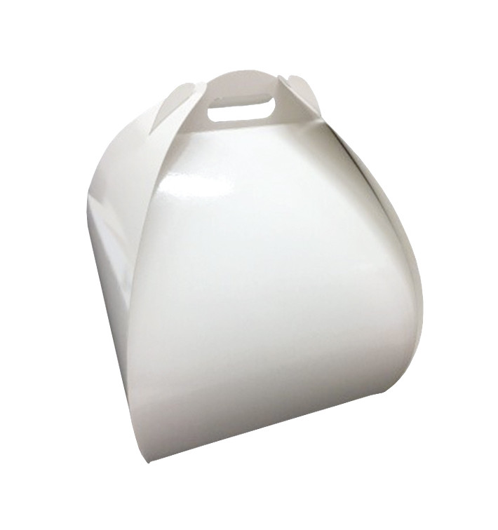 Scatola di Carta Bianco per Torte Alte 28x28x32cm (25 Pezzi) Scatola di Carta Bianco per Torte Alte 28x28x32cm (25 Pezzi)