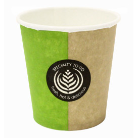 Bicchiere di Carta 4Oz/120ml "Specialty to go" Ø6,2cm (80 Pezzi)