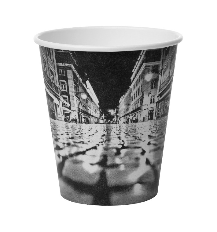 Bicchiere di Carta 6Oz/180ml "Parisian" Ø8,0cm (50 Pezzi) Bicchiere di Carta 6Oz/180ml "Parisian" Ø8,0cm (50 Pezzi)