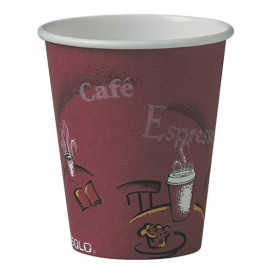 Bicchiere Carta 8Oz/240ml "Bistro" Ø8,0cm (50 Pezzi)