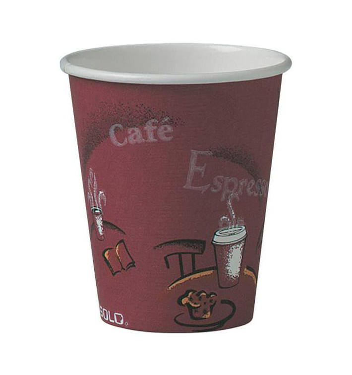 Bicchiere Carta 8Oz/240ml "Bistro" Ø8,0cm (1000 Pezzi) Bicchiere Carta 8Oz/240ml "Bistro" Ø8,0cm (1000 Pezzi)