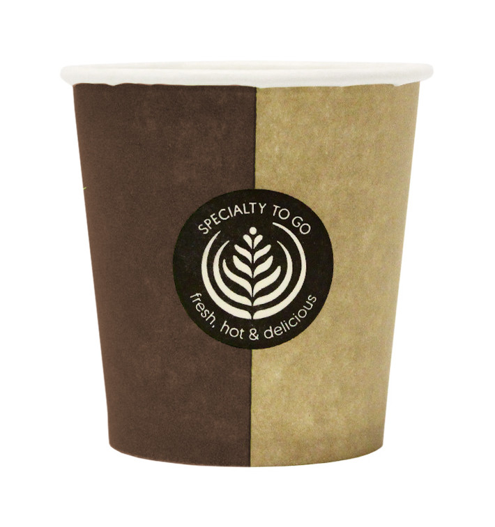 Bicchiere di Carta 9 Oz/270ml "Specialty to go" Ø8,0cm (50 Pezzi) Bicchiere di Carta 9 Oz/270ml "Specialty to go" Ø8,0cm (50 Pezzi)