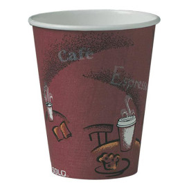 Bicchiere di Carta 10 Oz/300 ml "Bistro" Ø8,4cm (50 Pezzi)