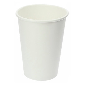 Bicchiere di Carta Bianco 12 Oz/385ml Ø9,0cm (1000 Pezzi)