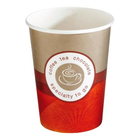 Bicchiere di Carta 12 Oz/384ml "Specialty to go" Ø8,5cm (50 Pezzi)