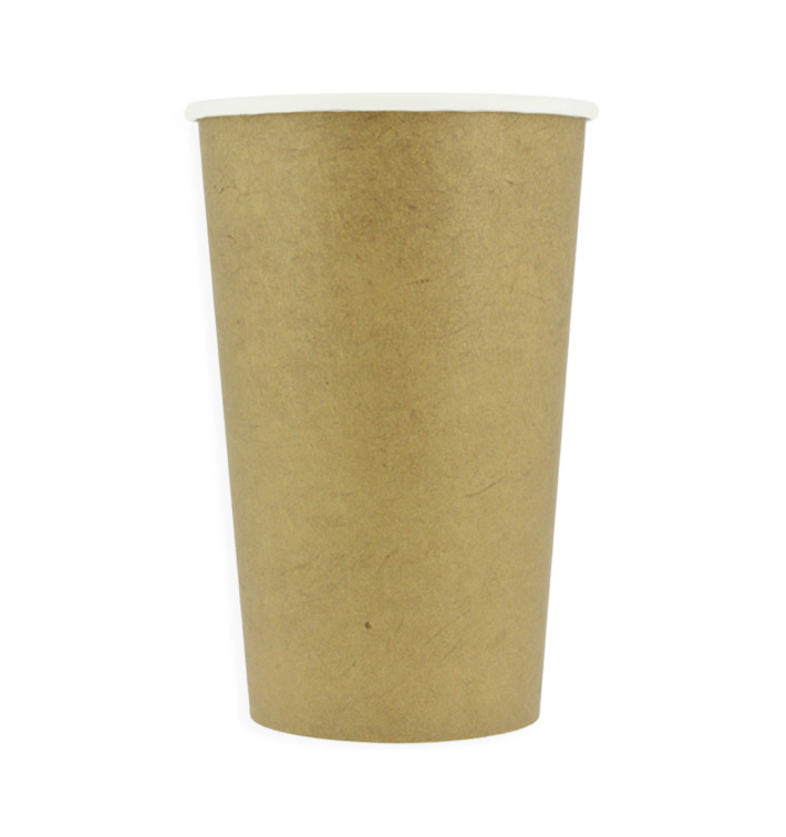 Bicchiere di Carta ECO 16Oz/480ml Kraft Ø9cm (50 Pezzi) Bicchiere di Carta ECO 16Oz/480ml Kraft Ø9cm (50 Pezzi)