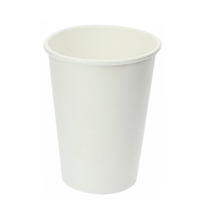 Bicchiere di Carta 16 Oz/500ml Bianco Ø9,0cm (1000 Pezzi)