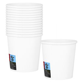 Bicchiere di Carta ECO 4Oz/120ml Bianco Ø6,2cm (100 Pezzi)