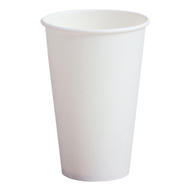 Bicchiere di Carta ECO 12Oz/360ml Bianco Ø8cm (100 Pezzi)