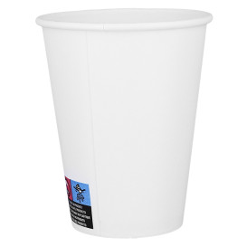 Bicchiere di Carta ECO 14Oz/420ml Bianco Ø9cm (50 Pezzi)