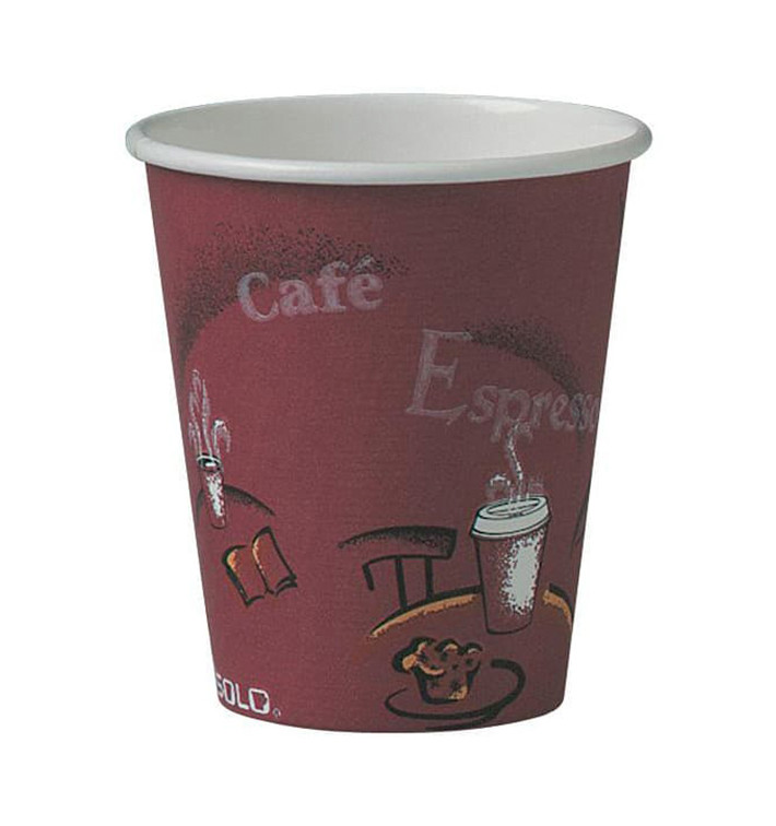Bicchiere Carta 6Oz/180ml "Bistro" Ø7,4cm (50 Pezzi) Bicchiere Carta 6Oz/180ml "Bistro" Ø7,4cm (50 Pezzi)