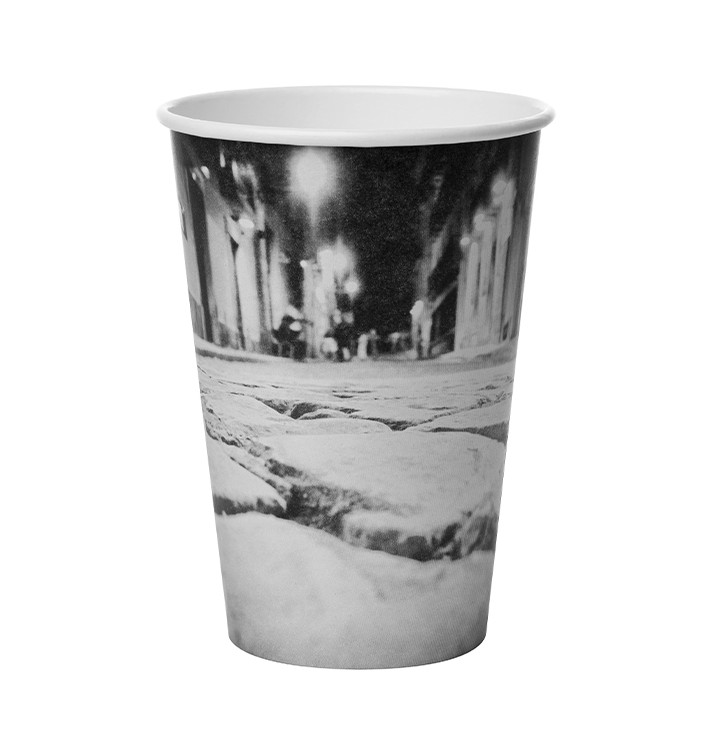 Bicchiere di Carta 16 Oz/500ml "Parisian" Ø8,9cm (50 Pezzi) Bicchiere di Carta 16 Oz/500ml "Parisian" Ø8,9cm (50 Pezzi)