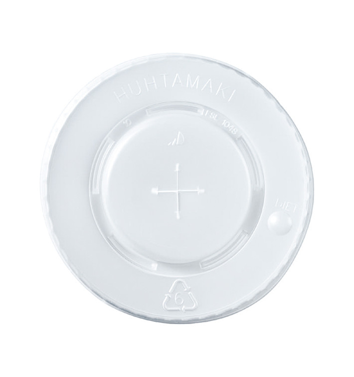 Coperchio PS Croce Bicchiere da 8, 9, 12 Oz y 375 ml Ø8,0cm (100 Pezzi) Coperchio PS Croce Bicchiere da 8, 9, 12 Oz y 375 ml Ø8,0cm (100 Pezzi)