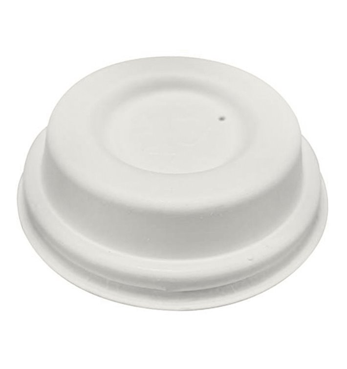 Coperchio in Fibra di Cellulosa Modellata Bianco Ø6,2cm (2.000 Pezzi) Coperchio in Fibra di Cellulosa Modellata Bianco Ø6,2cm (2.000 Pezzi)