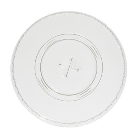 Coperchio PET in Croce Transp. Ø78mm (50 Pezzi)