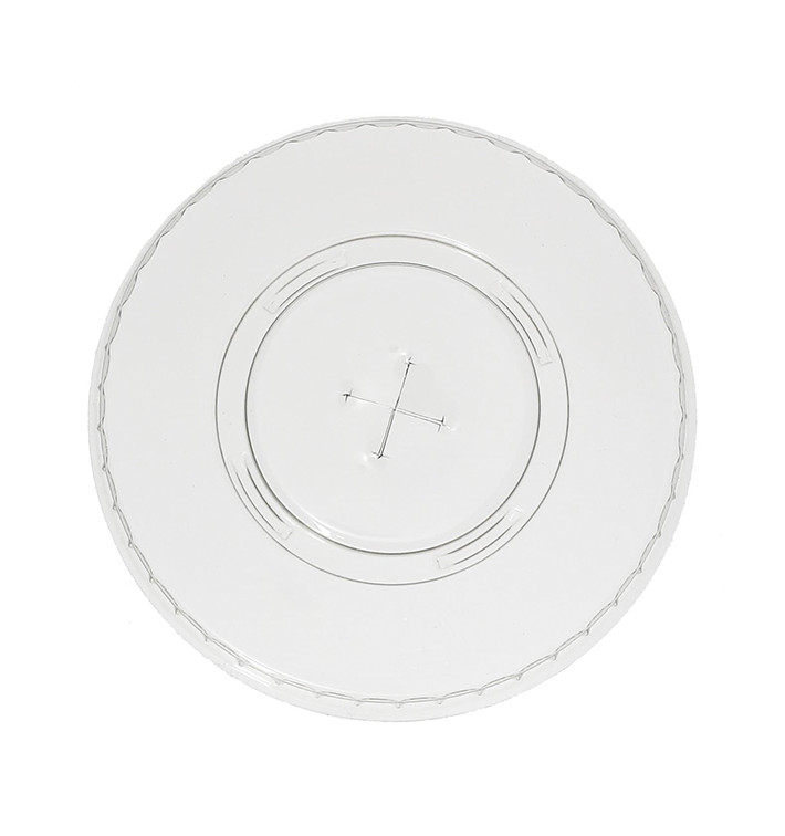 Coperchio PET in Croce Transp. Ø78mm (50 Pezzi) Coperchio PET in Croce Transp. Ø78mm (50 Pezzi)