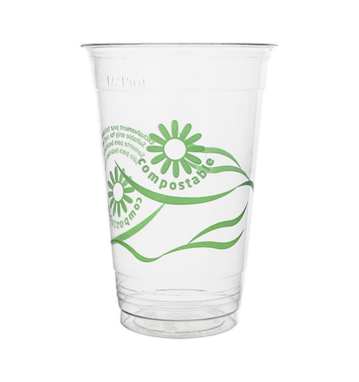 Bicchiere PLA "Green Spirit" Trasparente 330ml (50 pezzi) Bicchiere PLA "Green Spirit" Trasparente 330ml (50 pezzi)