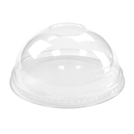 Coperchio Cupola Chiusa PLA Bicchiere 265,355,590ml (100 Pezzi)