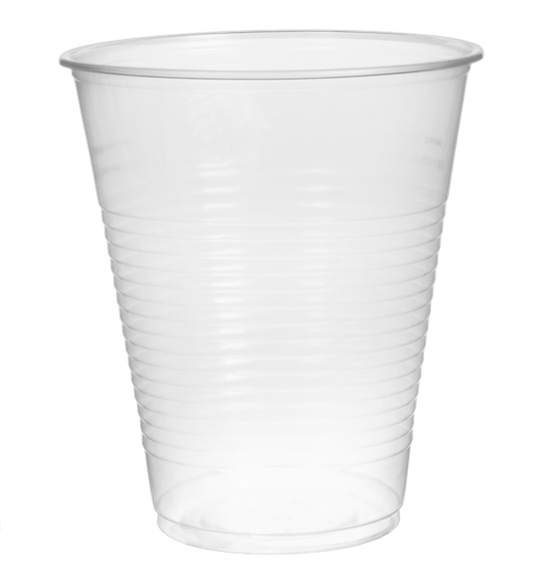 Bicchiere di Plastica PP Trasparente 200 ml (100 Pezzi)