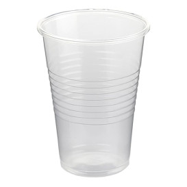 Bicchiere Plastica Imbustate PP Trasp. 220ml (50 Uds)
