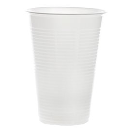 Bicchiere di Plastica PP Bianco 220 ml (100 Pezzi)