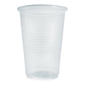 Bicchiere di Plastica PP Transparente 230ml Ø7,0cm (3000 Pezzi)