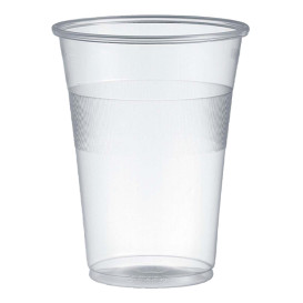 Bicchiere di Plastica PP Transparente 300ml Ø7,7cm (50 Pezzi)