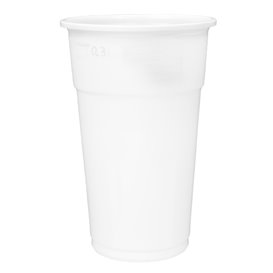 Bicchiere di Plastica PP Transparente 300ml Ø7,7cm (1250 Pezzi)