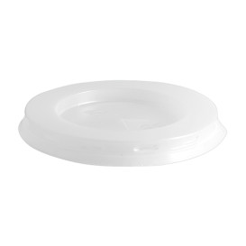 Coperchio di Plastica PS per Bicchiere 300ml Ø7,7cm (100 Pezzi)