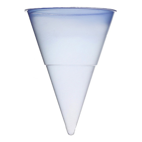 Cono di Plastica PP Blu 115 ml per Acqua (200 Pezzi)