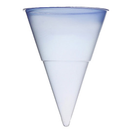 Cono di Plastica PP Blu 115 ml per Acqua (1.000 Pezzi)