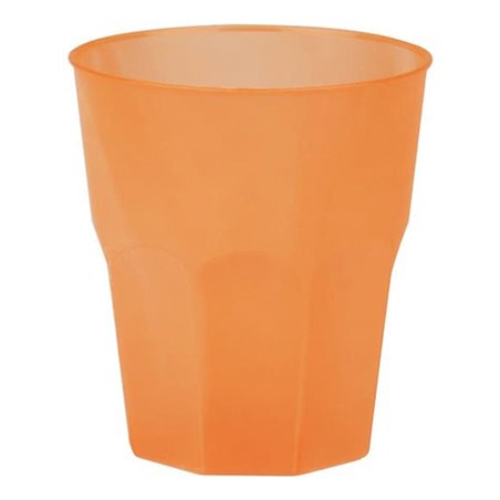 Bicchiere Plastica "Frost" Arancione PP 350ml (20 Pezzi)