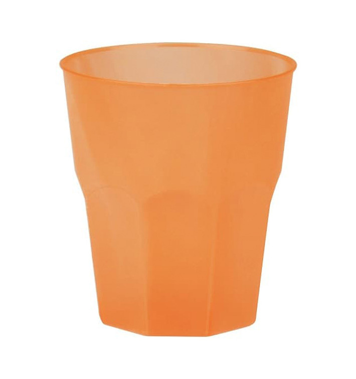 Bicchiere Plastica "Frost" Arancione PP 270 ml (420 Pezzi) Bicchiere Plastica "Frost" Arancione PP 270 ml (420 Pezzi)