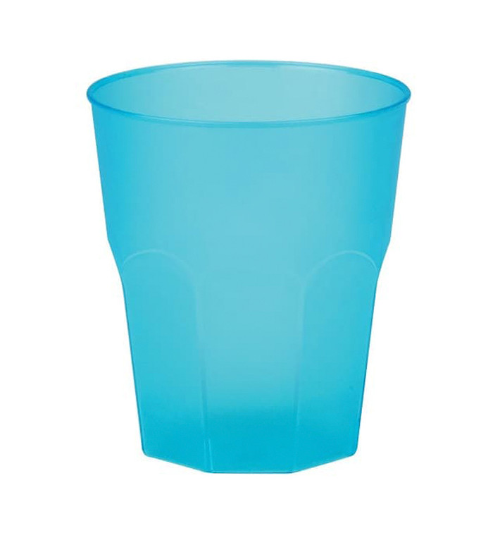 Bicchiere Plastica "Frost" Turchese PP 270 ml (20 Pezzi) Bicchiere Plastica "Frost" Turchese PP 270 ml (20 Pezzi)