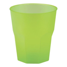 Bicchiere Plastica "Frost" Verde Acido PP 270 ml (20 Pezzi)