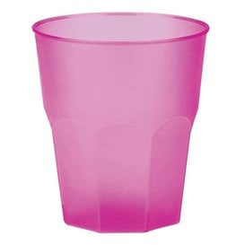 Bicchiere Plastica "Frost" Fucsia PP 270 ml (20 Pezzi)