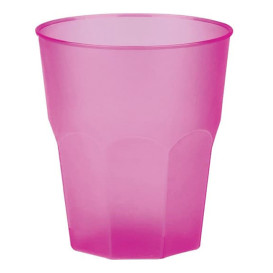 Bicchiere Plastica "Frost" Fucsia PP 270 ml (420 Pezzi)