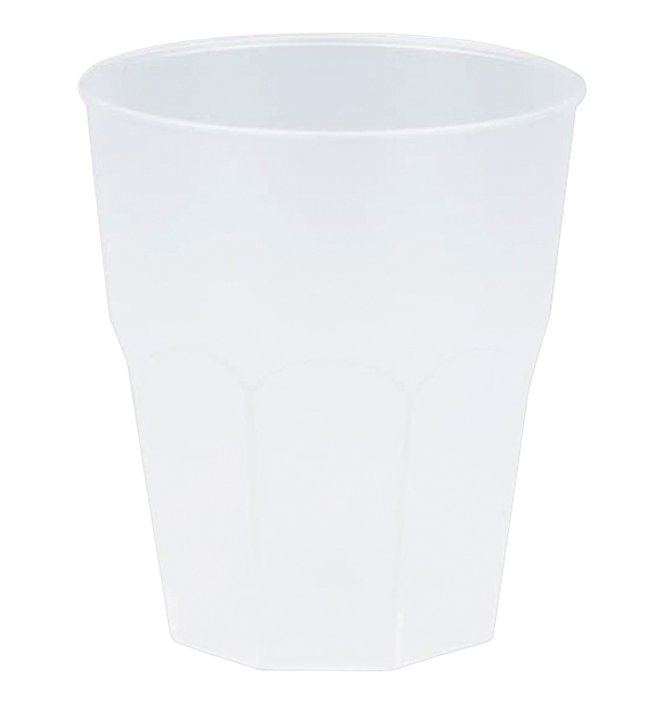 Bicchiere Plastica "Frost" Bianco PP 270ml (20 Pezzi)