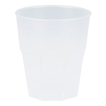Bicchiere Riutilizzabile Infragibile PP "Frost" Bianco 350ml (20 Pezzi)