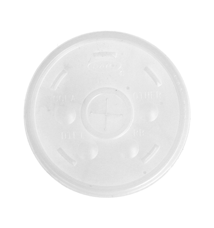 Coperchio a Croce per Bicchiere Termico EPS Ø8,9cm (100 Pezzi) Coperchio a Croce per Bicchiere Termico EPS Ø8,9cm (100 Pezzi)