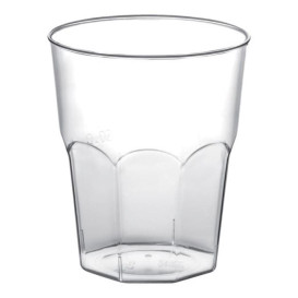 Bicchiere di Plastica per Cicchetto Trasp. PS Ø37mm 25ml (50 Pezzi)