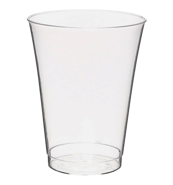Bicchiere di Plastica PS Iniettato Trasparente 200 ml (500 Pezzi)