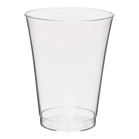 Bicchiere di Plastica PS Iniettato Trasparente 250 ml (500 Pezzi)