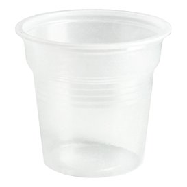 Bicchiere di Plastica PS Trasparente 80ml Ø5,7cm (2.400 Pezzi)